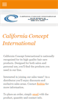 Mobile Screenshot of californiaconcept.net